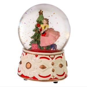 Kurt Adler Clara With Nutcracker Musical Snow Globe